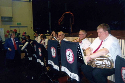 Band Limbers up for "Showcasing Numurkah" on 15th March 2014